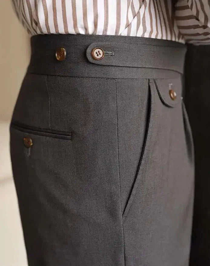 Pantalones de Oficina Clásicos de Caballero