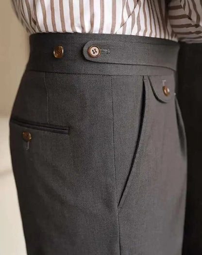 Pantalones de Oficina Clásicos de Caballero