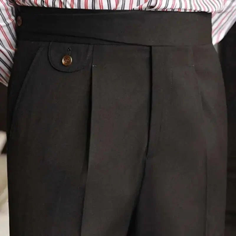 Pantalones de Oficina Clásicos de Caballero