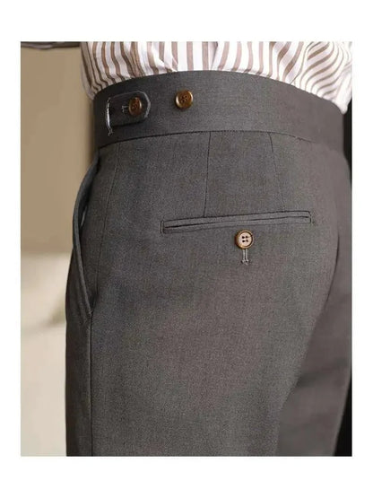 Pantalones de Oficina Clásicos de Caballero