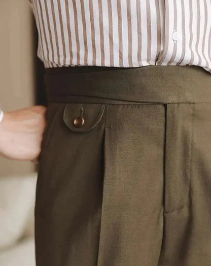 Pantalones de Oficina Clásicos de Caballero