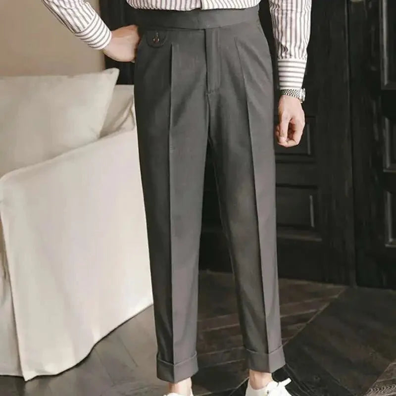 Pantalones de Oficina Clásicos de Caballero