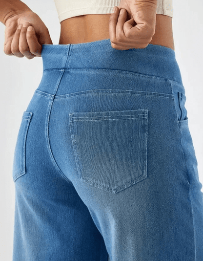 | PANTALON CONFORTABLE AVEC TAILLE ÉLASTIQUE