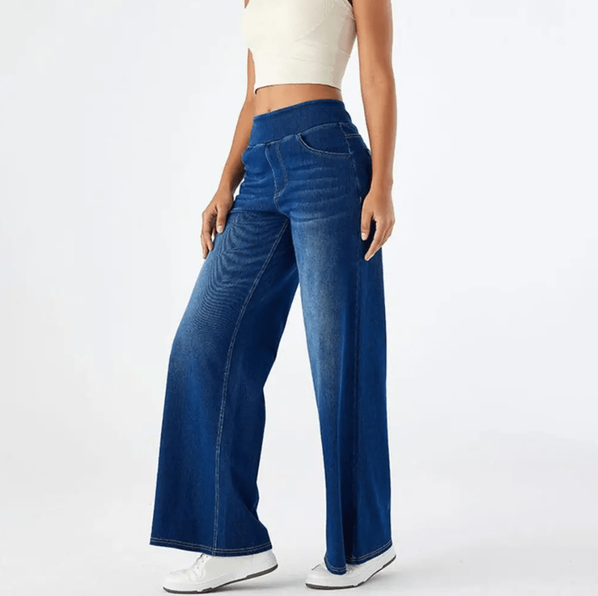 | PANTALON CONFORTABLE AVEC TAILLE ÉLASTIQUE