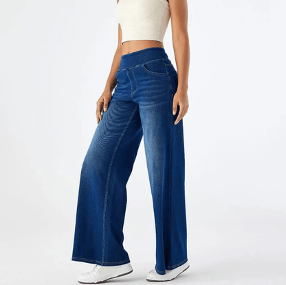 | PANTALON CONFORTABLE AVEC TAILLE ÉLASTIQUE
