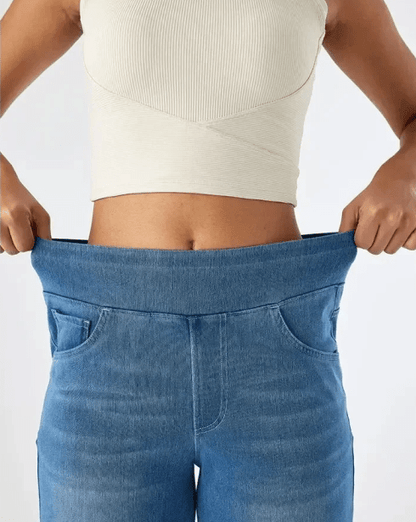 | PANTALON CONFORTABLE AVEC TAILLE ÉLASTIQUE