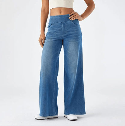 | PANTALON CONFORTABLE AVEC TAILLE ÉLASTIQUE