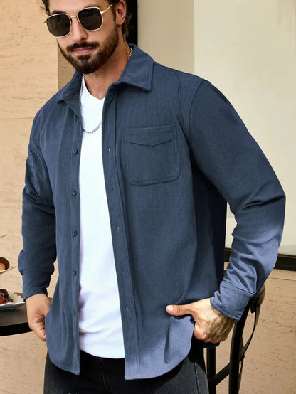 Camisa Oversize de Pana