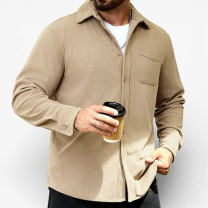 Camisa Oversize de Pana