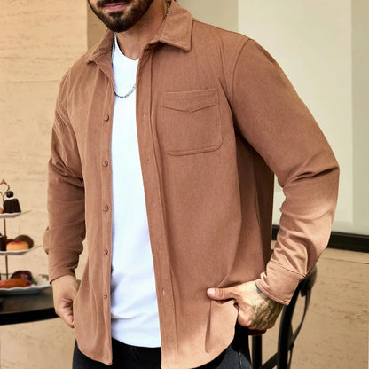 Camisa Oversize de Pana