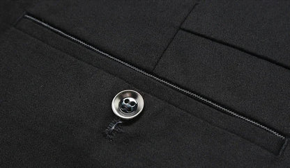 Pantalones Clásicos Smart Casual de Algodón