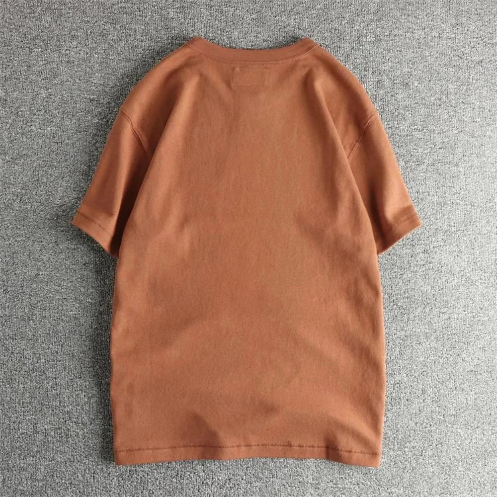 Camiseta de Algodón Puro de Verano