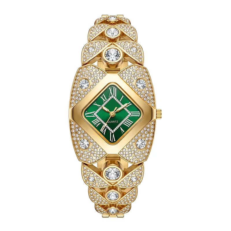 Reloj Zélavine™ con Cristales – Elegancia Atemporal