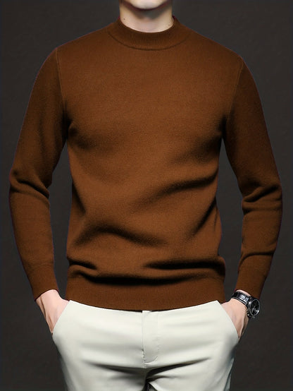 Renzo – Jersey Hombre Cuello Alto de Canalillo