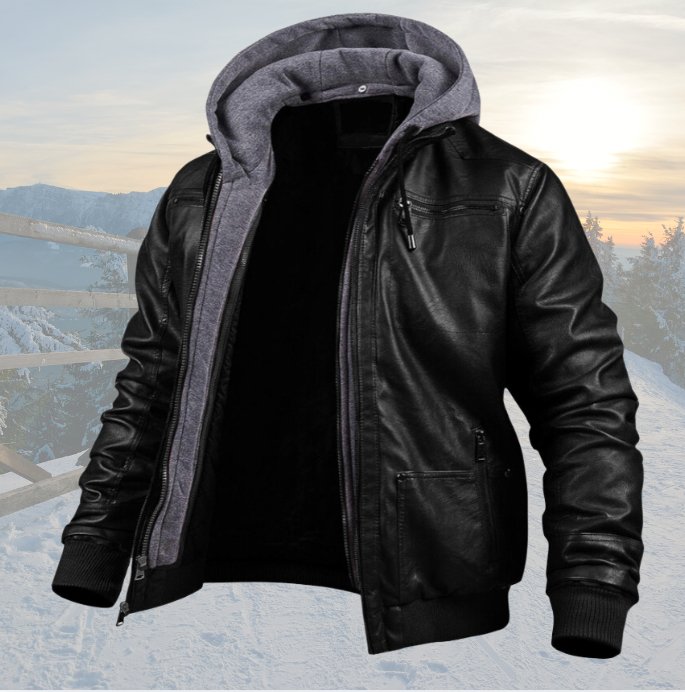 | VESTE EN CUIR DE LUXE