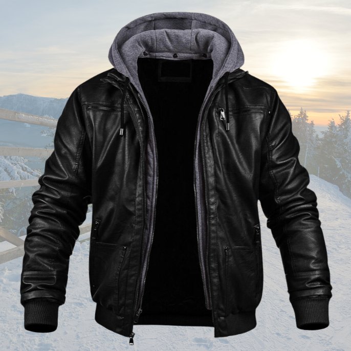 | VESTE EN CUIR DE LUXE