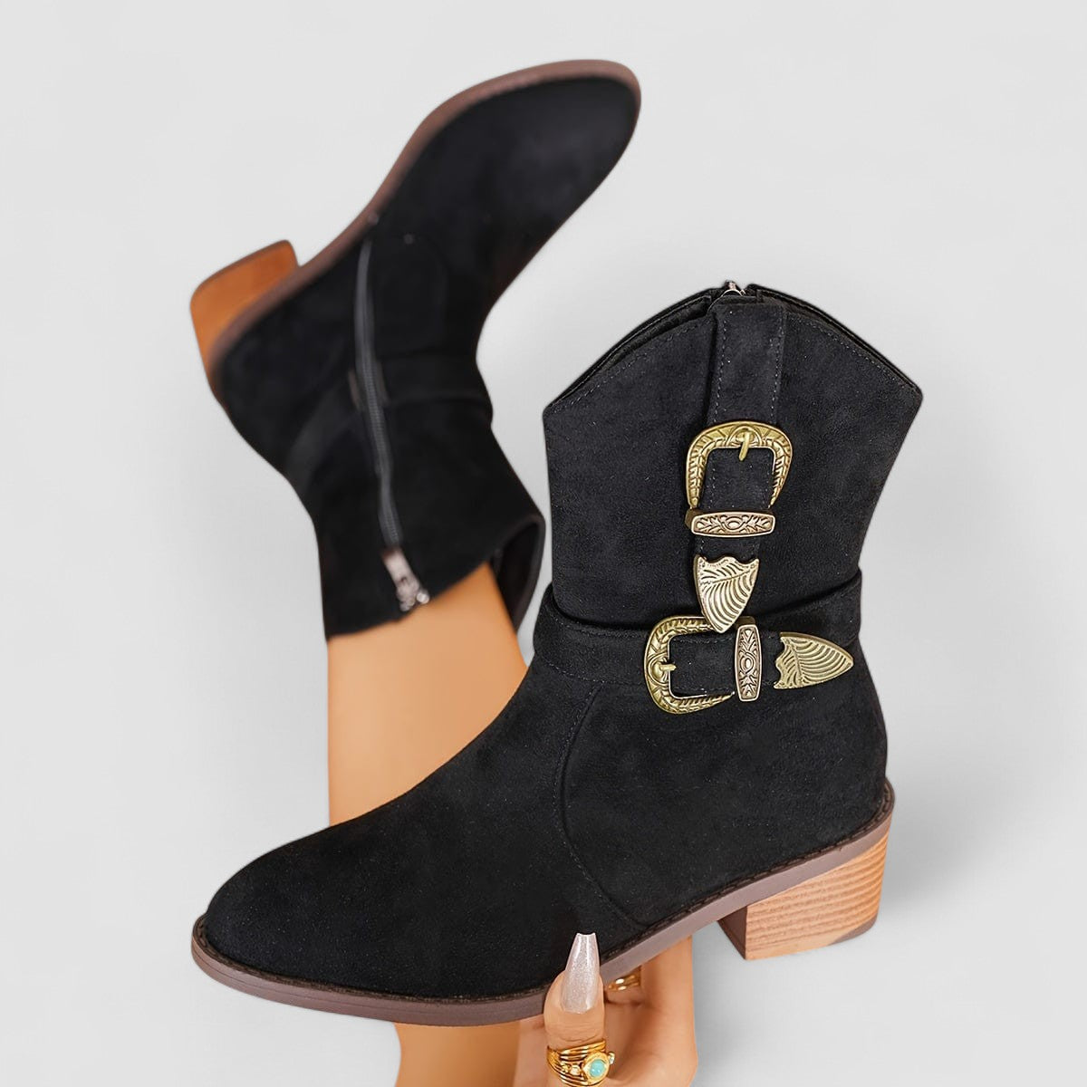 | Bottes Western Orthopédiques Rosa