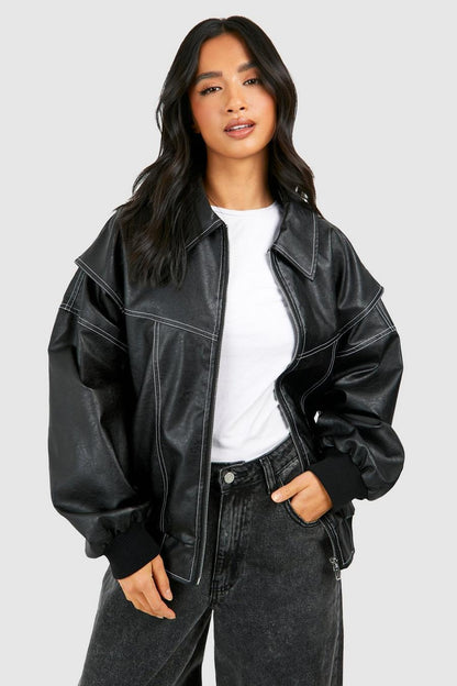 Cazadora bomber oversize