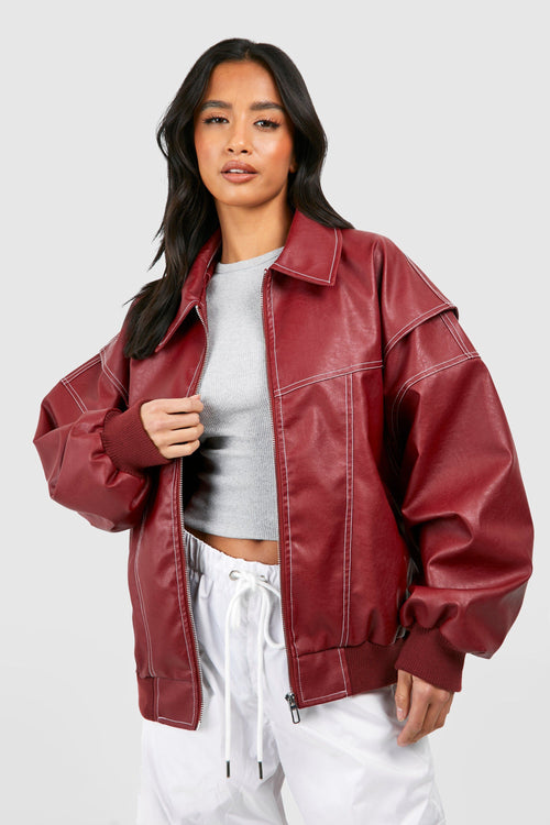 Cazadora bomber oversize