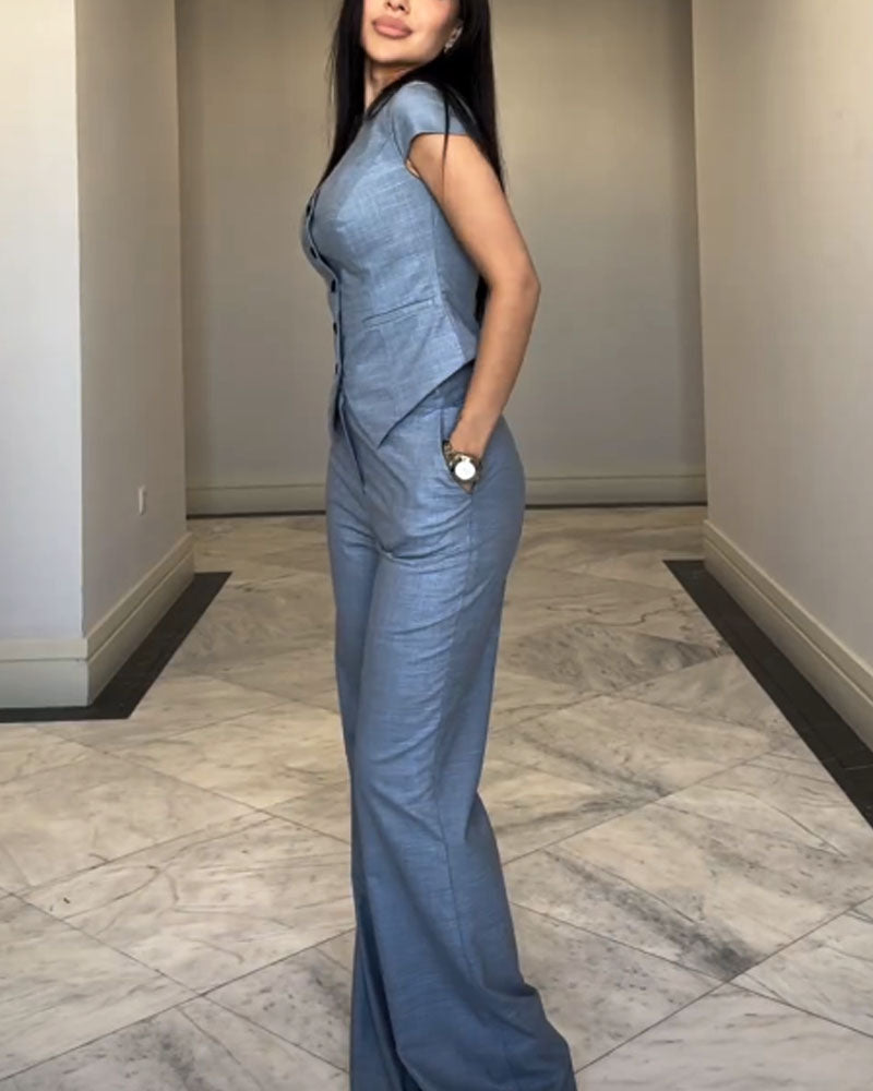 Conjunto elegante de dos piezas