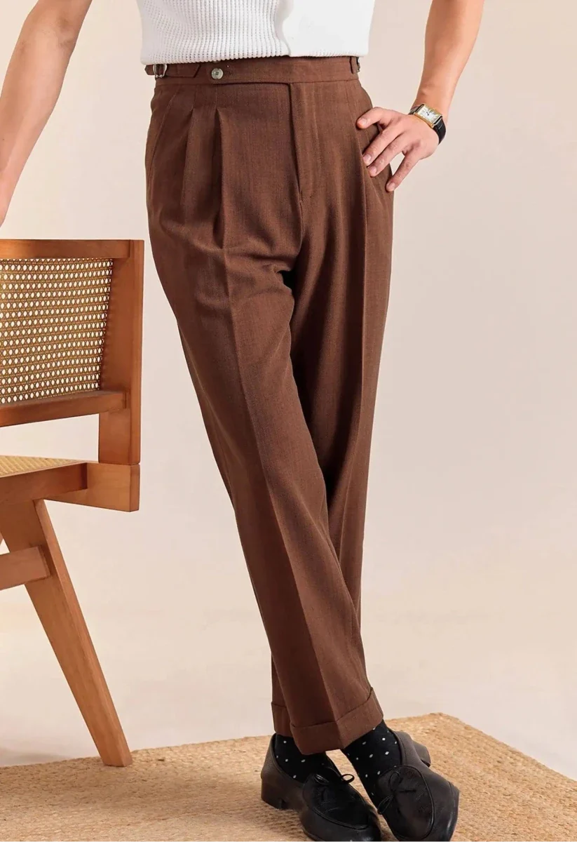 Pantalones Napolitanos con Doble Pinza
