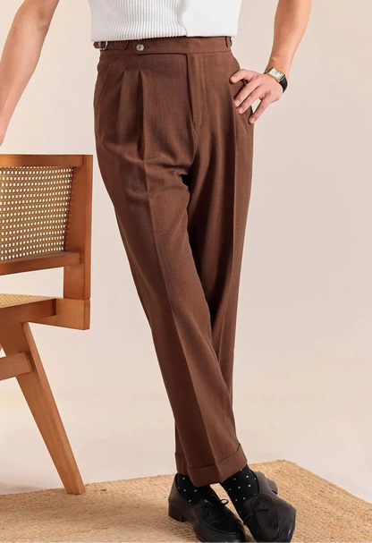 Pantalones Napolitanos con Doble Pinza