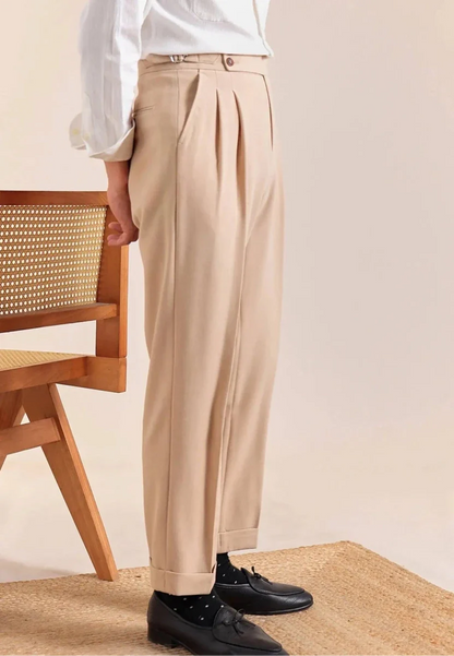 Pantalones Napolitanos con Doble Pinza