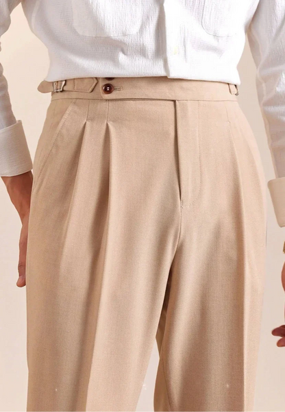 Pantalones Napolitanos con Doble Pinza
