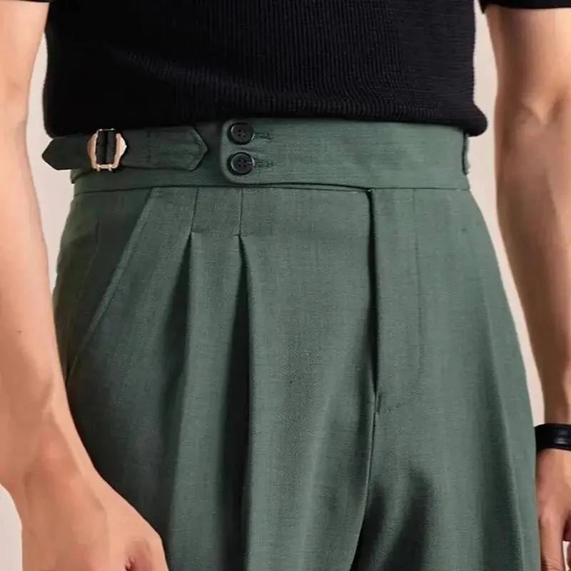 Pantalones Napolitanos con Doble Pinza