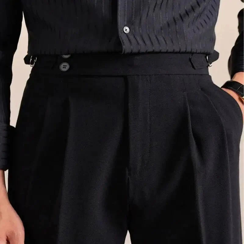 Pantalones Napolitanos con Doble Pinza