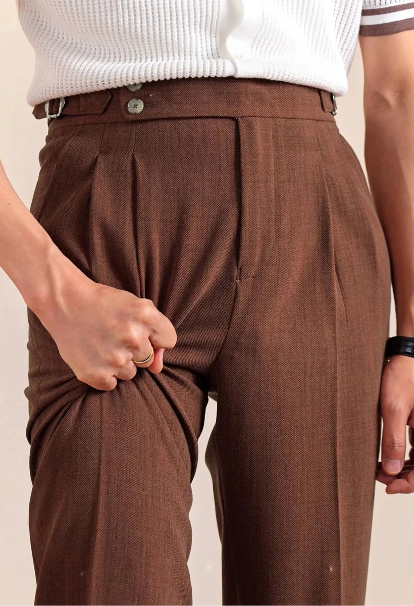 Pantalones Napolitanos con Doble Pinza
