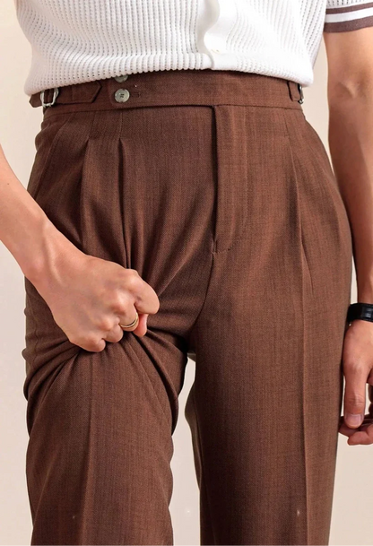 Pantalones Napolitanos con Doble Pinza