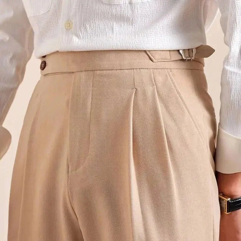 Pantalones Napolitanos con Doble Pinza