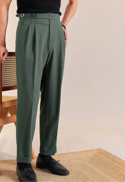 Pantalones Napolitanos con Doble Pinza