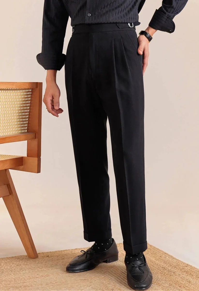 Pantalones Napolitanos con Doble Pinza