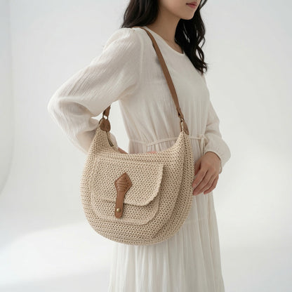 Azélina™ — Bolso Trenzado Boho Elegancia Natural