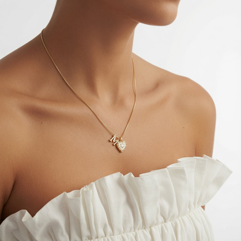 Élisara™ — Collar Corazón Personalizado Elegancia Eterna