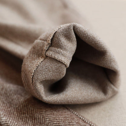 | PANTALONS ÉLÉGANTS EN PURE LAINE SUR MESURE