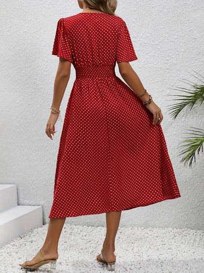 | Robe Élégante Pois Élisa