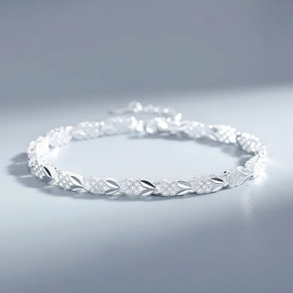 Pulsera delicada y luminosa para el día a día