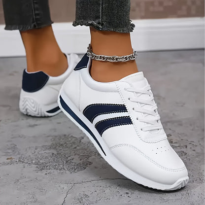 Lucienne | Zapatillas Blancas Deportivas Elegantes y Comodas