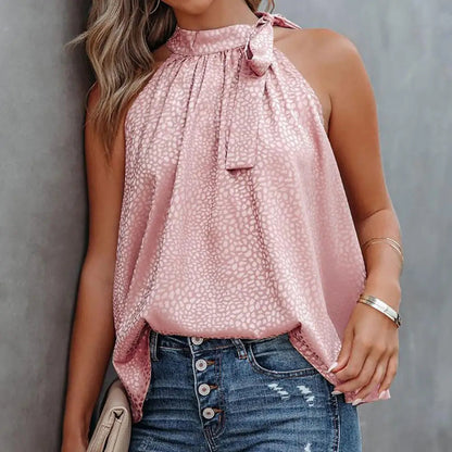 Nives – Top Halter de Estilo Versátil y con Clase