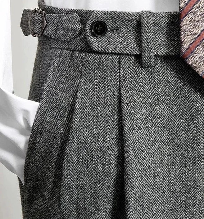 Pantalones Clásicos de Vestir para Hombre