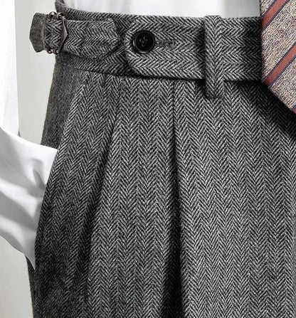 Pantalones Clásicos de Vestir para Hombre