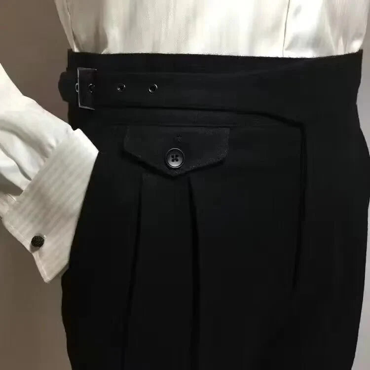 Pantalones Clásicos de Vestir para Hombre