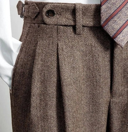 Pantalones Clásicos de Vestir para Hombre