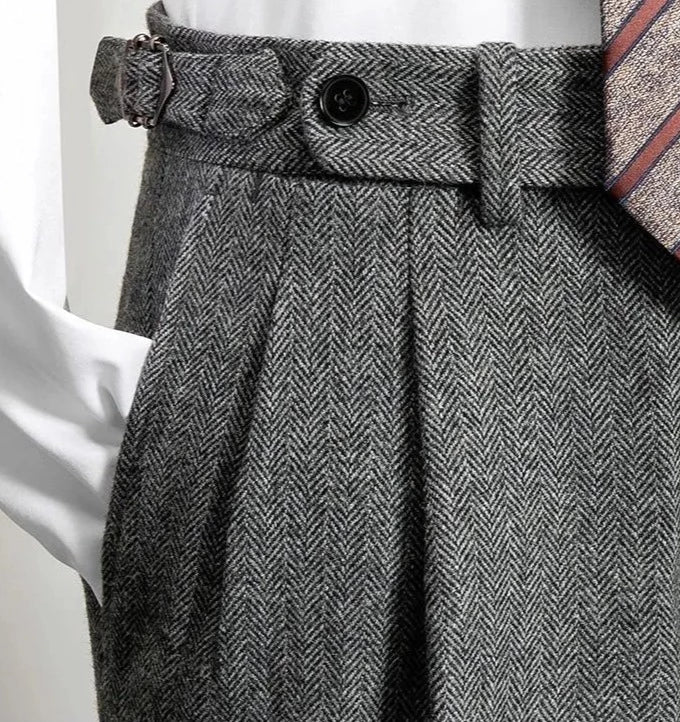 Pantalones Clásicos de Vestir para Hombre