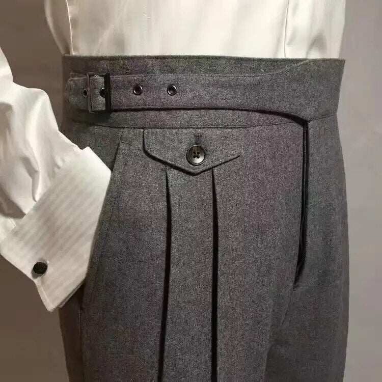 Pantalones Clásicos de Vestir para Hombre