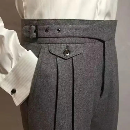 Pantalones Clásicos de Vestir para Hombre