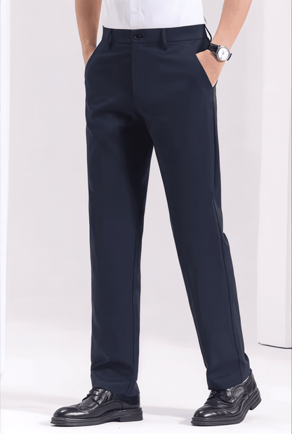 Conjunto de Camisa Azul Marino y Pantalones Azul Marino